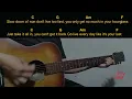 Dylan Scott - Slow Down Ol' Son Easy Guitar Chord & Lyrics (cover)