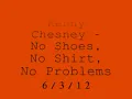 Kenny Chesney- No Shoes, No Shirt, No Problems(Lyrics)
