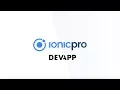 Ionic DevApp
