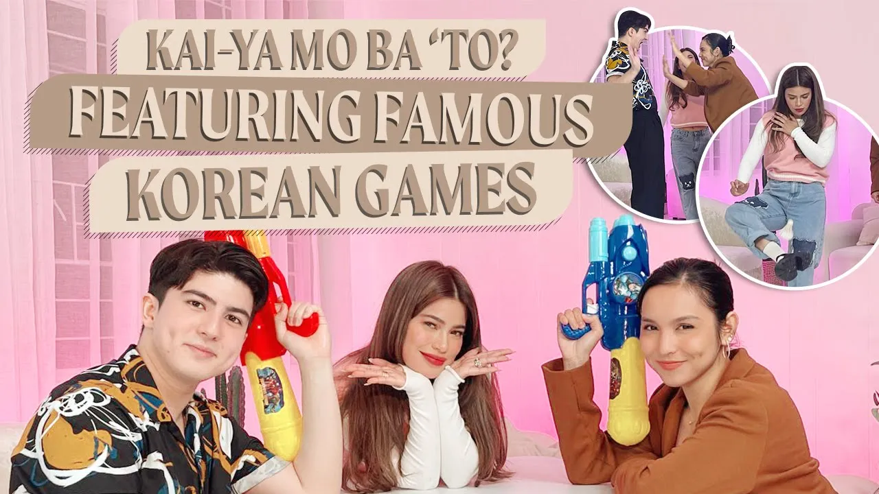 KAI-YA MO BA TO? EP 2: Playing Korean Games with Mavy & Denise (@d_laurel)  | KYLINE ALCANTARA
