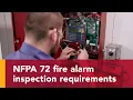NFPA 72 - Fire Alarm Testing Requirements Best Practices