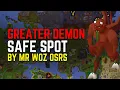 How To Safe Spot GREATER DEMONS In The Catacombs Of Kourend Old School Runescape