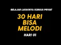 Download Lagu BELAJAR GITAR PRIVAT - 30 HARI BISA BERMAIN MELODI - HARI 1