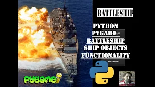 Battleship - Game Ships Functionality Python Pygame Module Programming Beginners