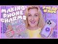 how to make trendy diy phone charms