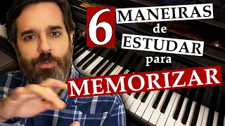 6 maneiras de estudar piano para memorizar a música