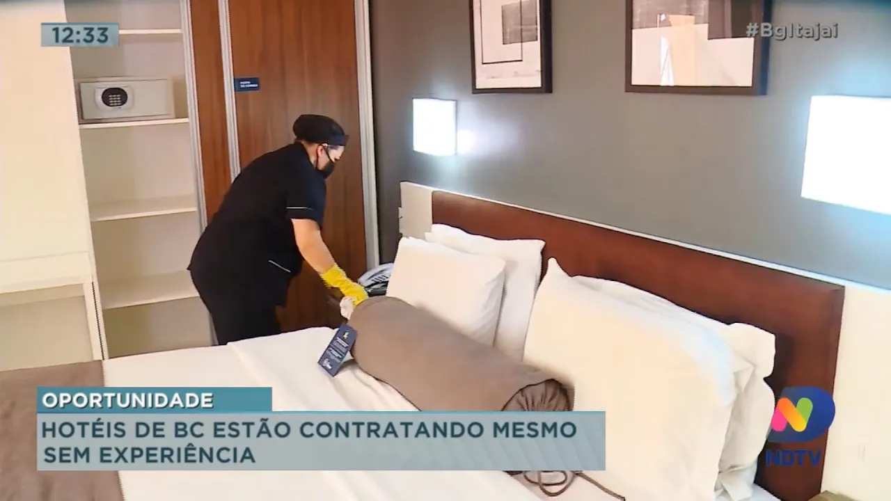 Hotéis de Balneário Camboriú estão contratando mesmo sem experiência