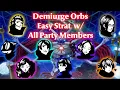 Demiurge Orbs Easy Strat w All Party Members - Persona 5 Strikers