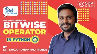 Bitwise Operator In Python in Hindi Operator in Python Interview Questions 2020 SDP Guruji