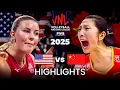 Download Lagu CHINA 🇨🇳 vs USA 🇺🇸 | HIGHLIGHTS | Women's VNL 2025