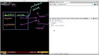 Javascript Objects 8 Reference and Value Types
