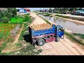 Download Lagu Wonderful START Project LANDFILL By Excellent Skill Driver DOZER KOMATSU D21P \u00265T Dump Truck unload