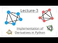 Lecture 3 Python Implementation of Derivatives