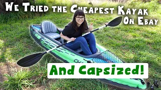 We bought the CHEAPEST INFLATABLE KAYAK on Amazon Ebay - Intex Challenger K2 Review
