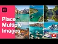 Place Multiple Images in Indesign