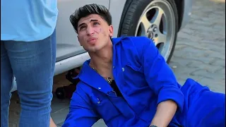 إمراءه تهين ميكانيكى وهو شغال تحت العربية والى حصل فى النهاية غير متوقع😱الفكرة كاملة..🔥#شقاوة_مصر