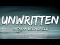 Download Lagu Natasha Bedingfield - Unwritten (Lyrics)