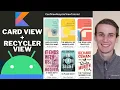 CardView in RecyclerView Android Studio Kotlin Tutorial