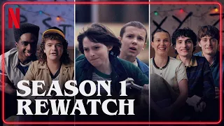 stranger things cast rewatch season 1 netflix