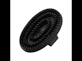 Youven Rubber Curry Comb with Handle - Gentle Grooming for Dogs Cats Horses