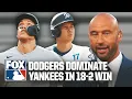 Derek Jeter and MLB on FOX crew on Dodgers rout of Yankees The Dodgers have the better team