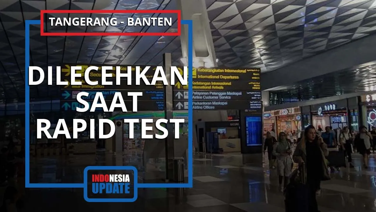 KOMPAS.TV - Mencegah penyebaran covid-19, bandara Soekarno Hatta, Tangerang, Banten, kini menyediaka. 