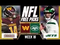 Jets vs Commanders prediction what to watch for in Week 16
