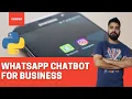 Making whatsapp chatbot for business