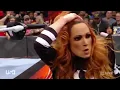 Big Time Botch - Becky Lynch falls on her ass while attacking Liv Morgan on Raw 2021