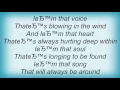 Beres Hammond - (Voice In The Wind) Interlude Lyrics_1