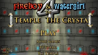 Fireboy And Water Girl 4 The Crystal Temple Full Game  Fireboy And Water Girl 4 The Crystal Temple Full Game