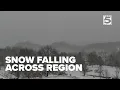 LIVE look at weather cameras across the region as snow continues