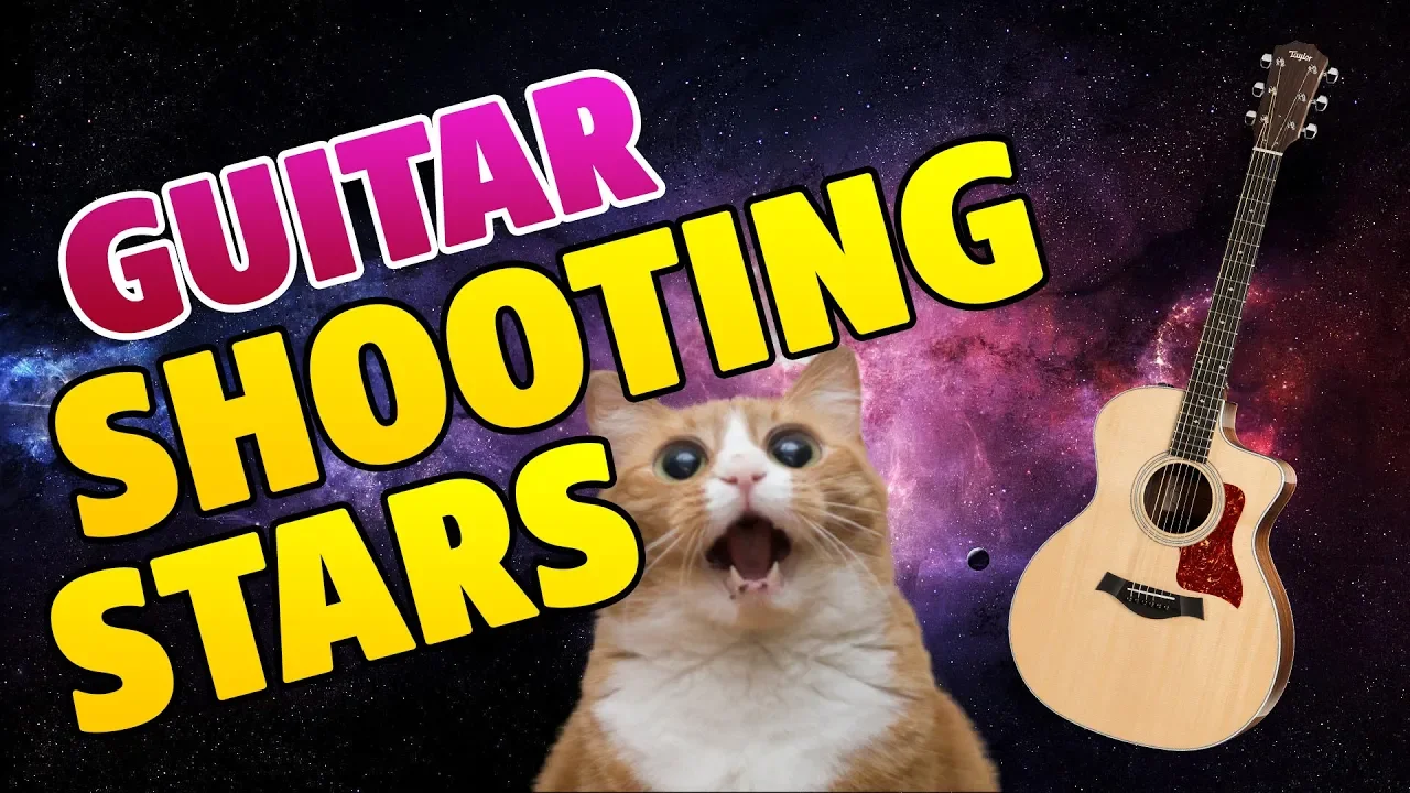 Shooting Stars Meme Song on Guitar (fingerstyle cover with tabs)