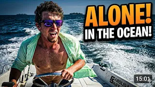 CRAIGSLIST BOAT in the OCEAN Outer Banks Boating in my cheap Carolina Skiff