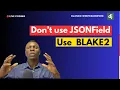 Dynamic API payload - How to use BLAKE2 hash function to save a JSON object. #coding #programming