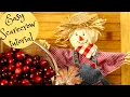 Easy Fabric Scarecrow Making How to make a Scarecrow without stitching No Sew Scarecrow Doll
