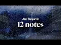 Download Lagu alec benjamin - 12 notes (lyrics)