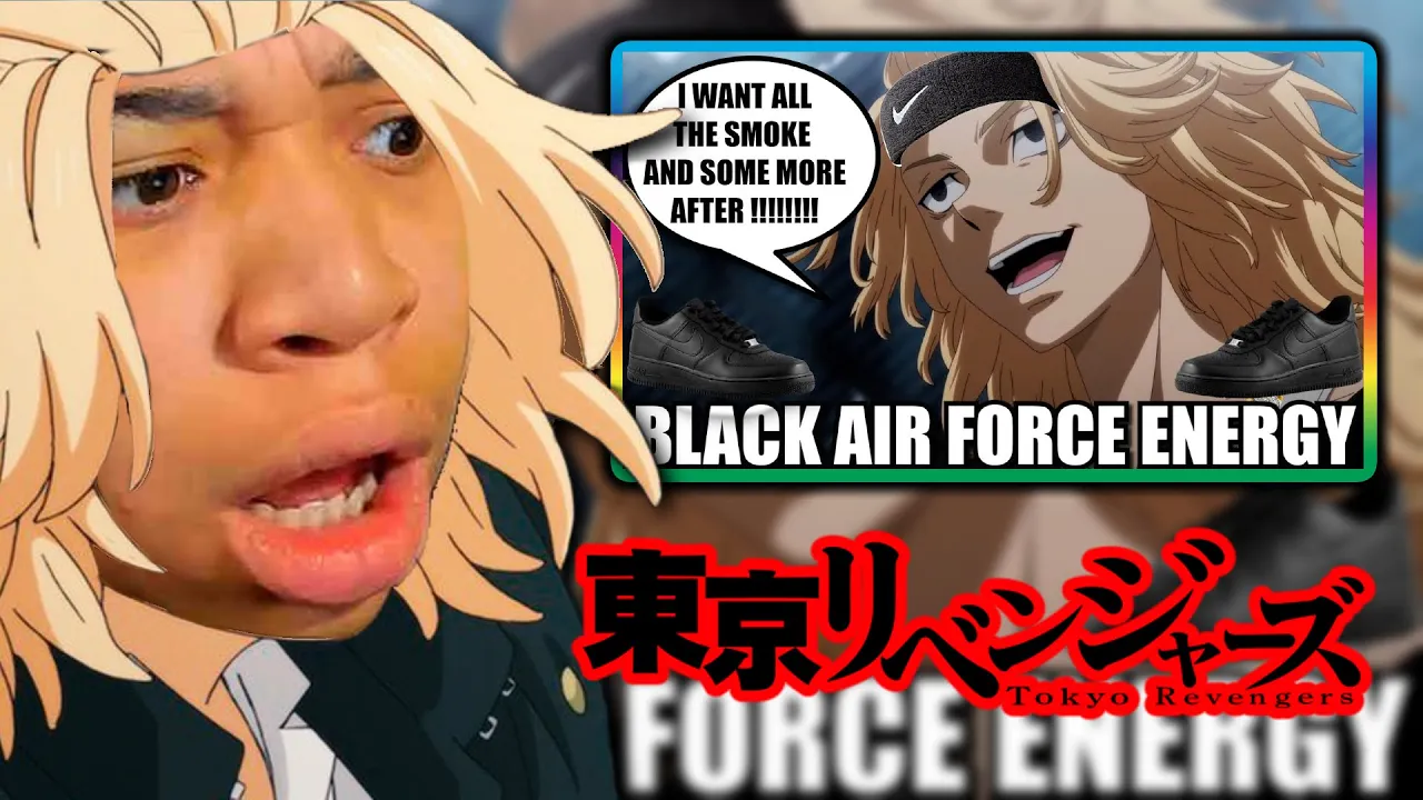 TOKYO REVENGERS = BLACK AIR FORCE ENERGY THE ANIME.. This Whole Anime Is Built Different 😲