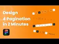 Design 4 pagination in 2 minutes figma tutorial