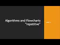 C Programming Algorithms and Flowcharts - repeat for