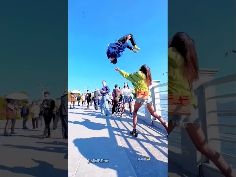 HE LANDED LIKE GRAVITY DOESNβT EXIST ππͺπ―π― #impossible #skills #jump #parkour #respect #shorts