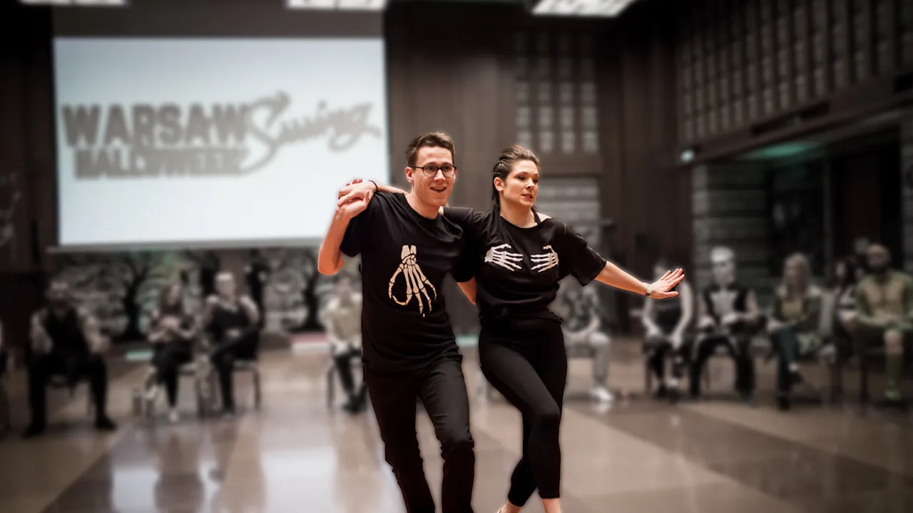 Florian Simon & Kalina Kwiatkowska - Strictly Open Finals - Warsaw Halloween Swing 2021