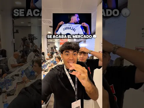 Se acaba el mercado de fichajes #carvajal #leganes #fichajes #futbol