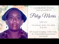 The Funeral Service of Patsy Morris