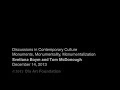 Lagu Svetlana Boym and Tom McDonough. Monuments, Monumentality, Monumentalization
