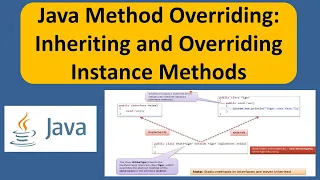 Java Method Overriding Inheriting and Overriding Instance Methods Java Tutorial