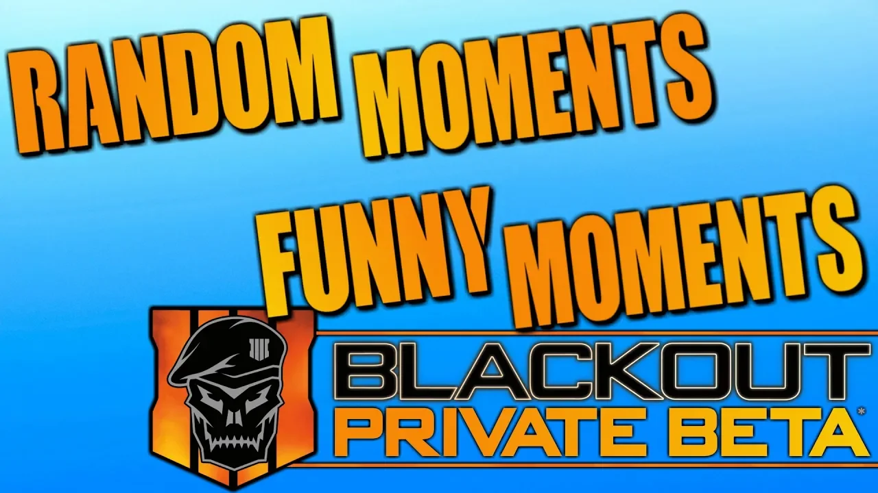 Black Ops 4 Funny Moments - Blackout Random Moments