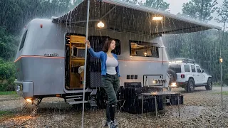 Rainy Day 5-Day Trailer $8,500 Trailer Up to $64,000 RV Camping | Cozy ASMR