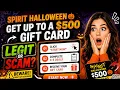 GarGifted com Review - Is 500 Spirit Halloween Gift Card Legit Or SCAM