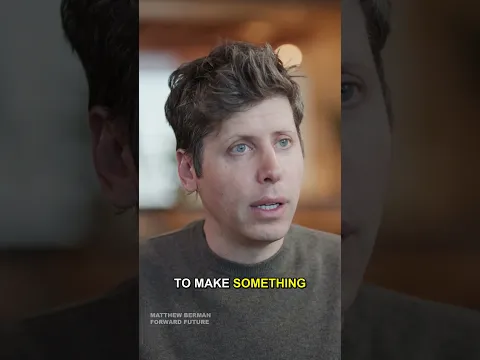 Sam Altman on What Personal AI Still Needs